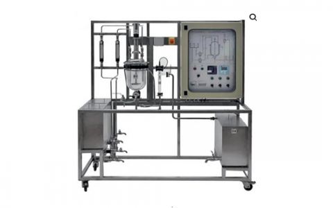 Level control system by means of PLC & touchscreen